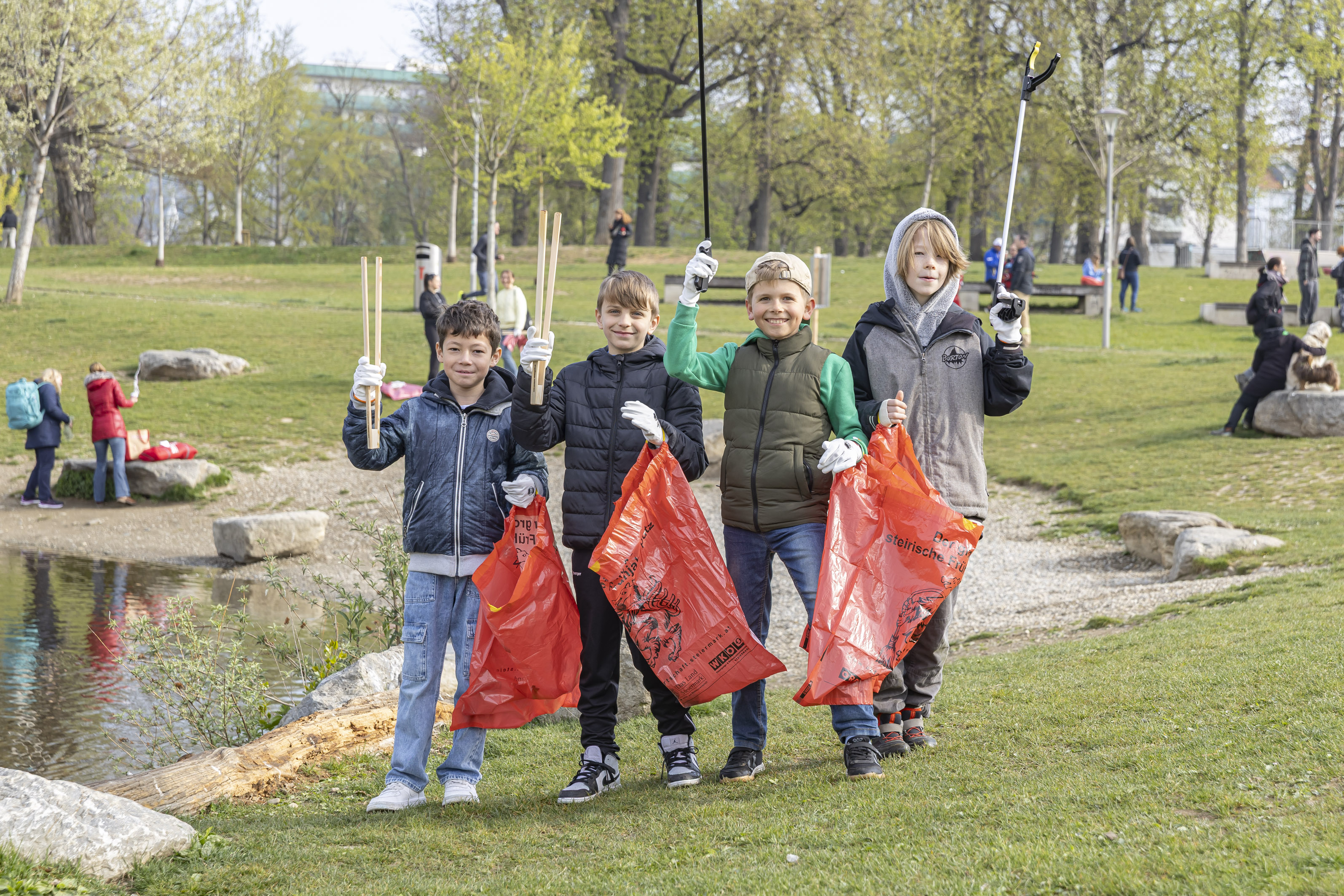 Muruferreinigung 2026 © Stadt Graz/Foto Fischer Muruferreinigung 2026